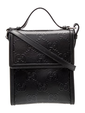 GG Embossed Crossbody Bag