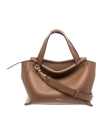 Leather Top Handle Bag