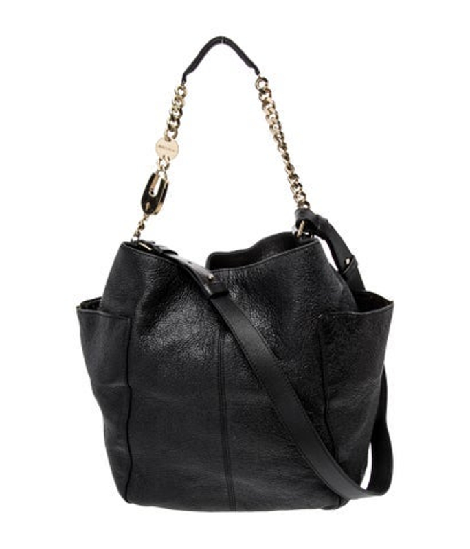 Jimmy Choo Choo Leather Shoulder Bag