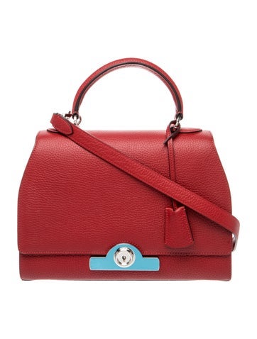 Leather Top Handle Bag