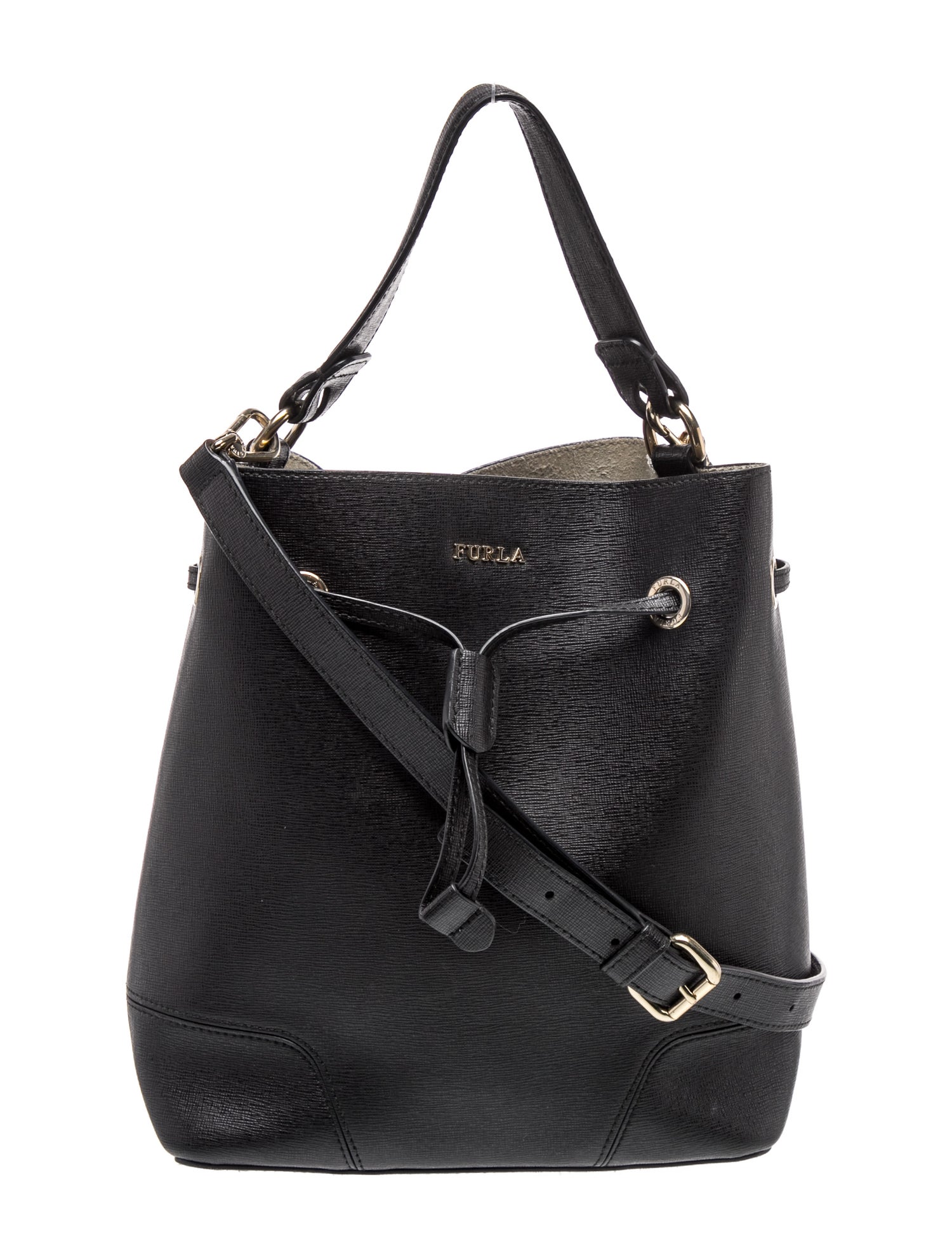 Leather Bucket Bag