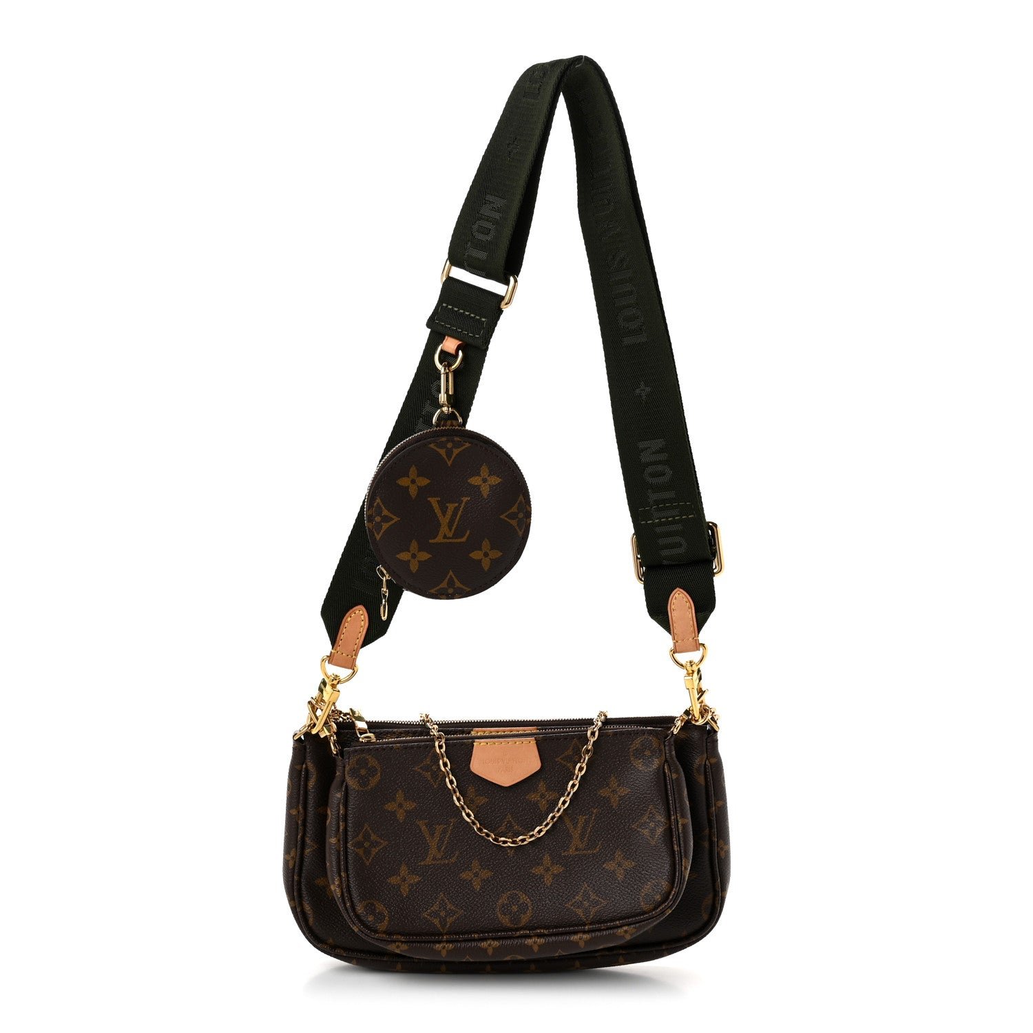 Louis Vuitton Monogram Multi Pochette Accessories Kaki
