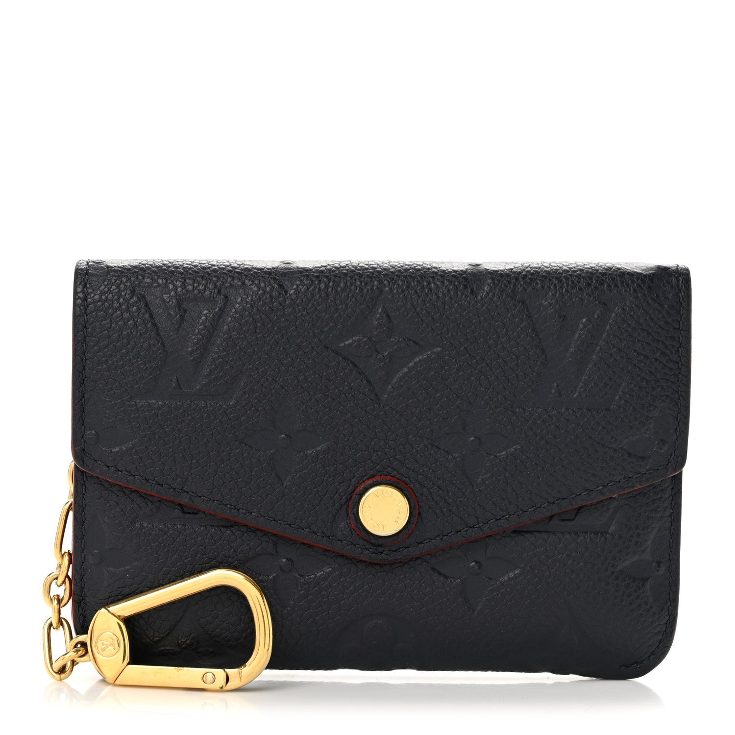 Louis Vuitton Empreinte Key Pouch Marine Rouge