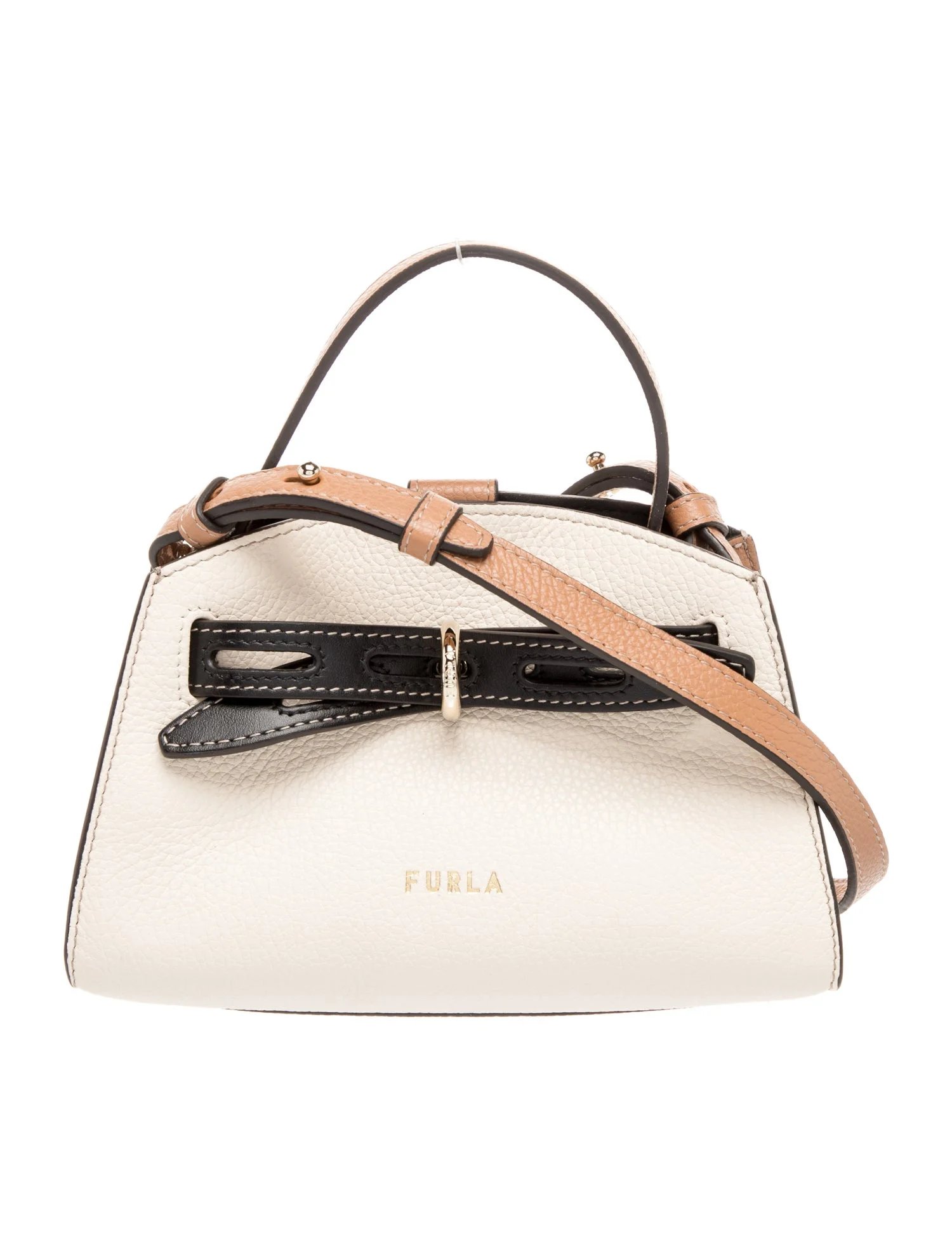 Leather Top Handle Bag w/ Tags