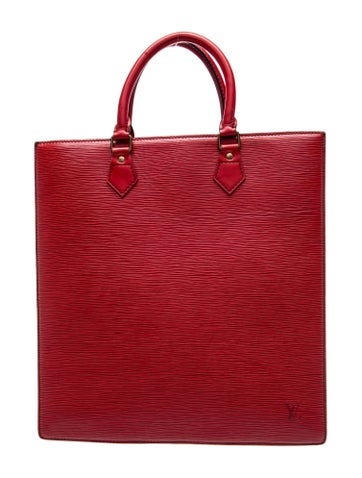 Epi Leather Sac Plat Vintage