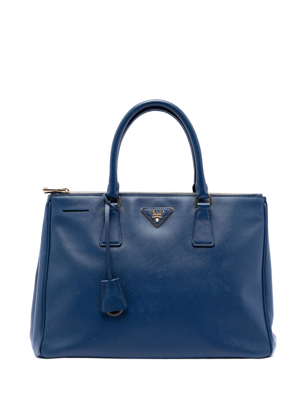 Prada 2000-2025 Medium Saffiano Lux Galleria Double Zip satchel