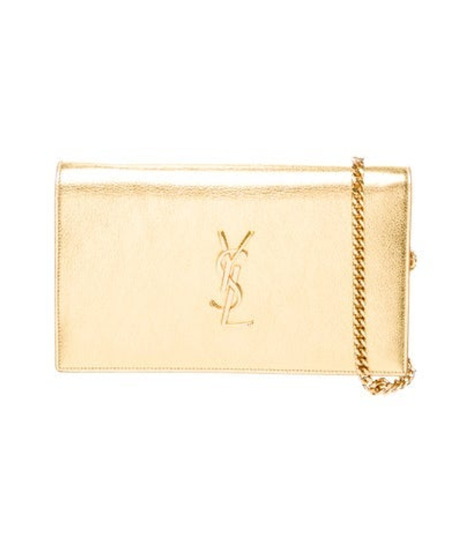 Saint Laurent Laurent Leather Clutch