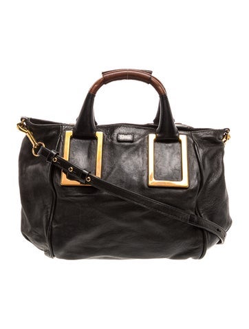 Leather Top Handle Bag