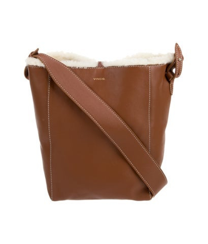Vince Leather Shoulder Bag
