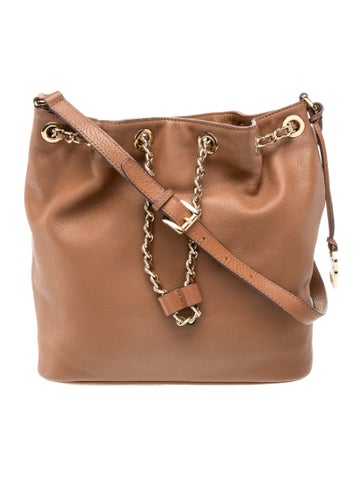 Leather Bucket Bag