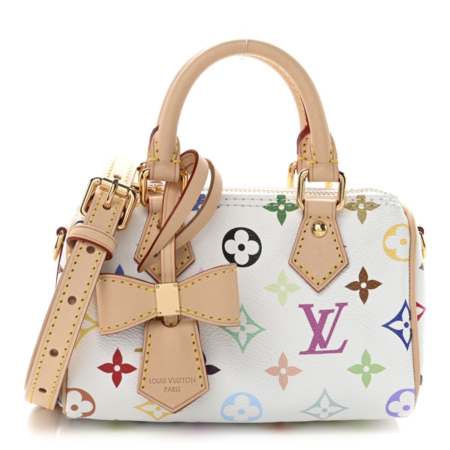 Louis Vuitton Louis Vuitton LV X TM Monogram Multicolor Nano Speedy White