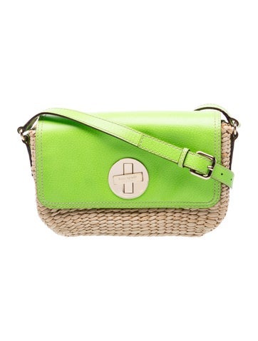 Raffia Crossbody Bag