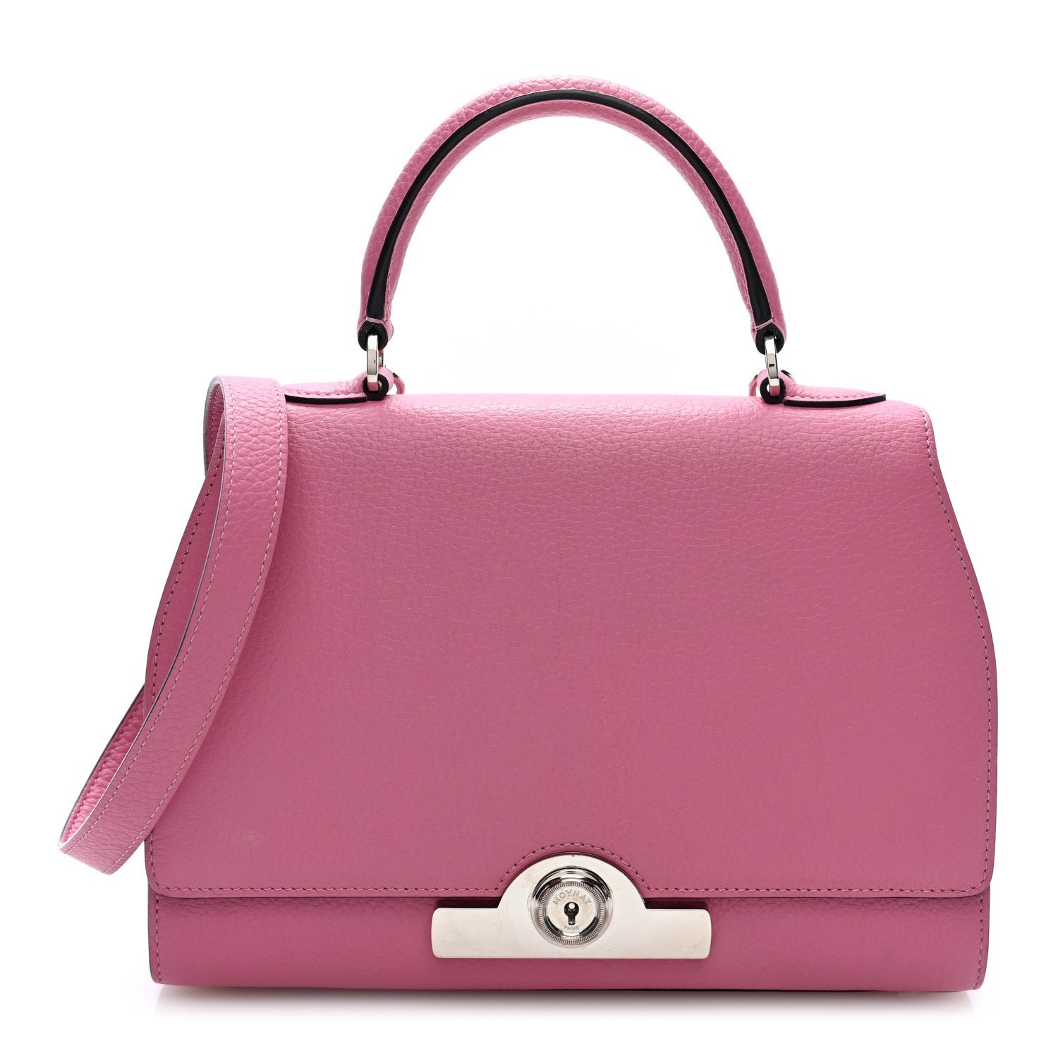 Moynat Taurillon Blush Rejane PM Pink