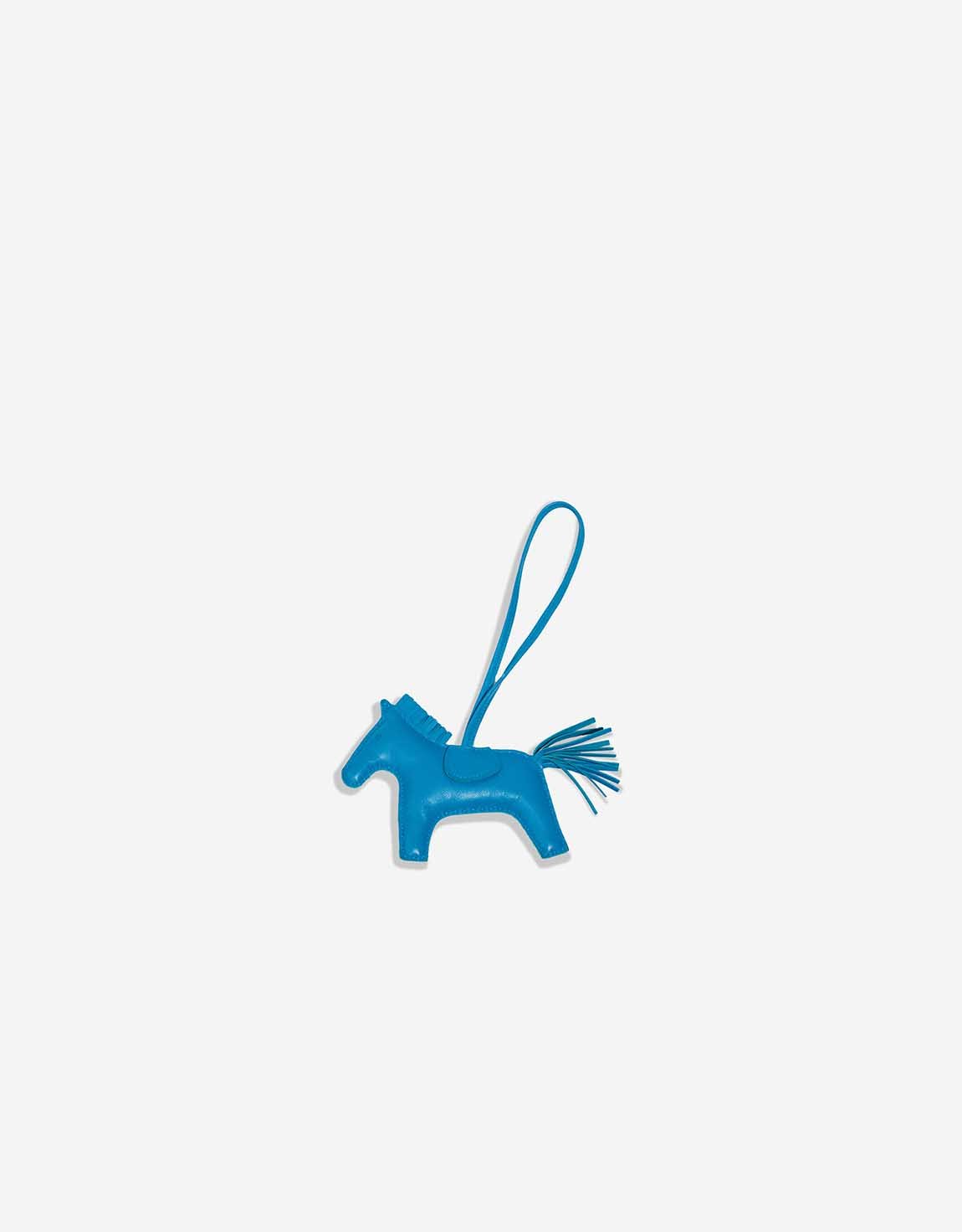 Hermes 
		Rodeo MM Milo Lamb Bleu Zanzibar    