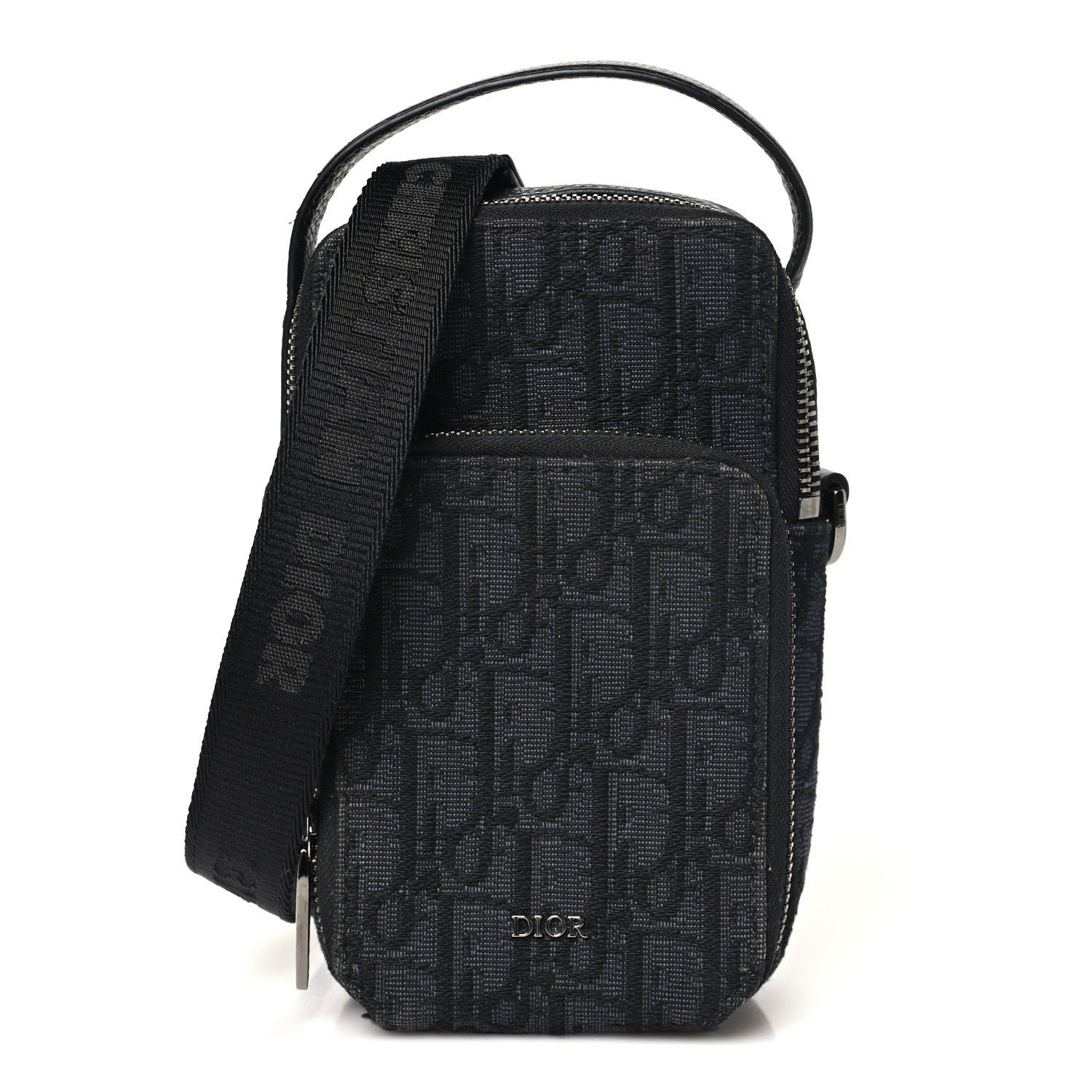 Christian Dior Oblique Micro Rider Pouch Black