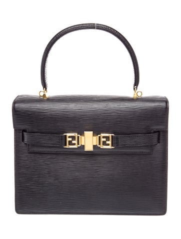 Leather Top Handle Bag Vintage