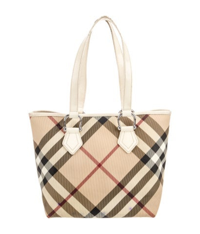 Burberry Super Nova Check Tote