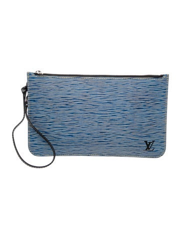 Epi Leather Neverfull Pouch