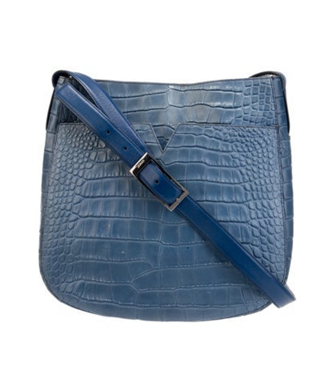 Vince Leather Messenger Bag