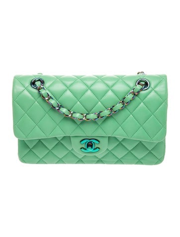 Classic Small Rainbow Double Flap Bag