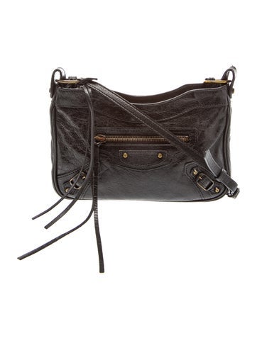 Leather motocross classic hip bag