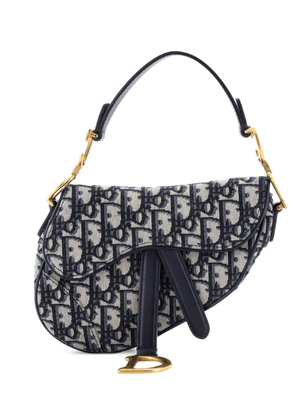 Saddle Handbag Oblique Canvas Mini shoulder bag