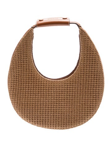 Staud Raffia Shoulder Bag