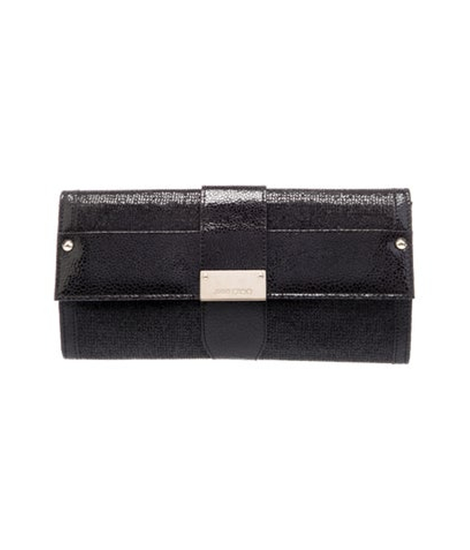 Jimmy Choo Choo Glitter Clutch