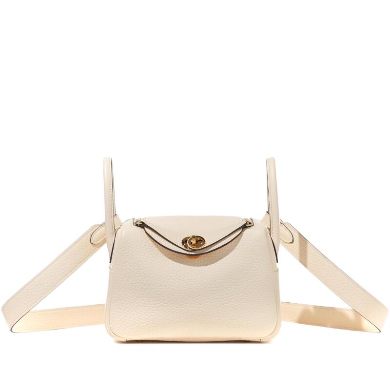 Hermes Nata Clemence Mini Lindy 20 Gold Hardware, 2022