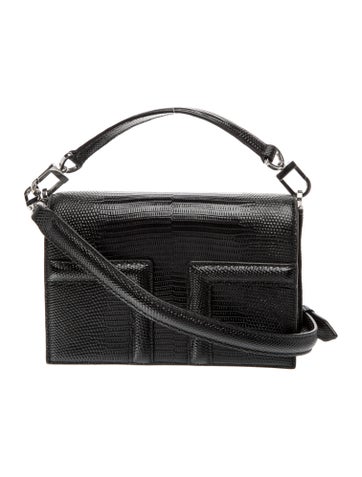Embossed Leather T-flap Naplak Mini