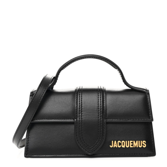 Jacquemus Smooth Calfskin Le Bambino Black