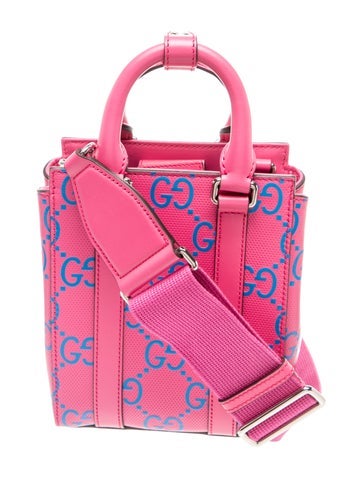 GG Embossed Top Handle Bag Mini
