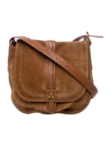 Suede Crossbody Bag