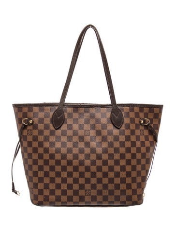 Damier Ebene Neverfull w/Pouch MM