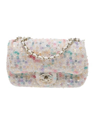 Sequin CC Flap Bag