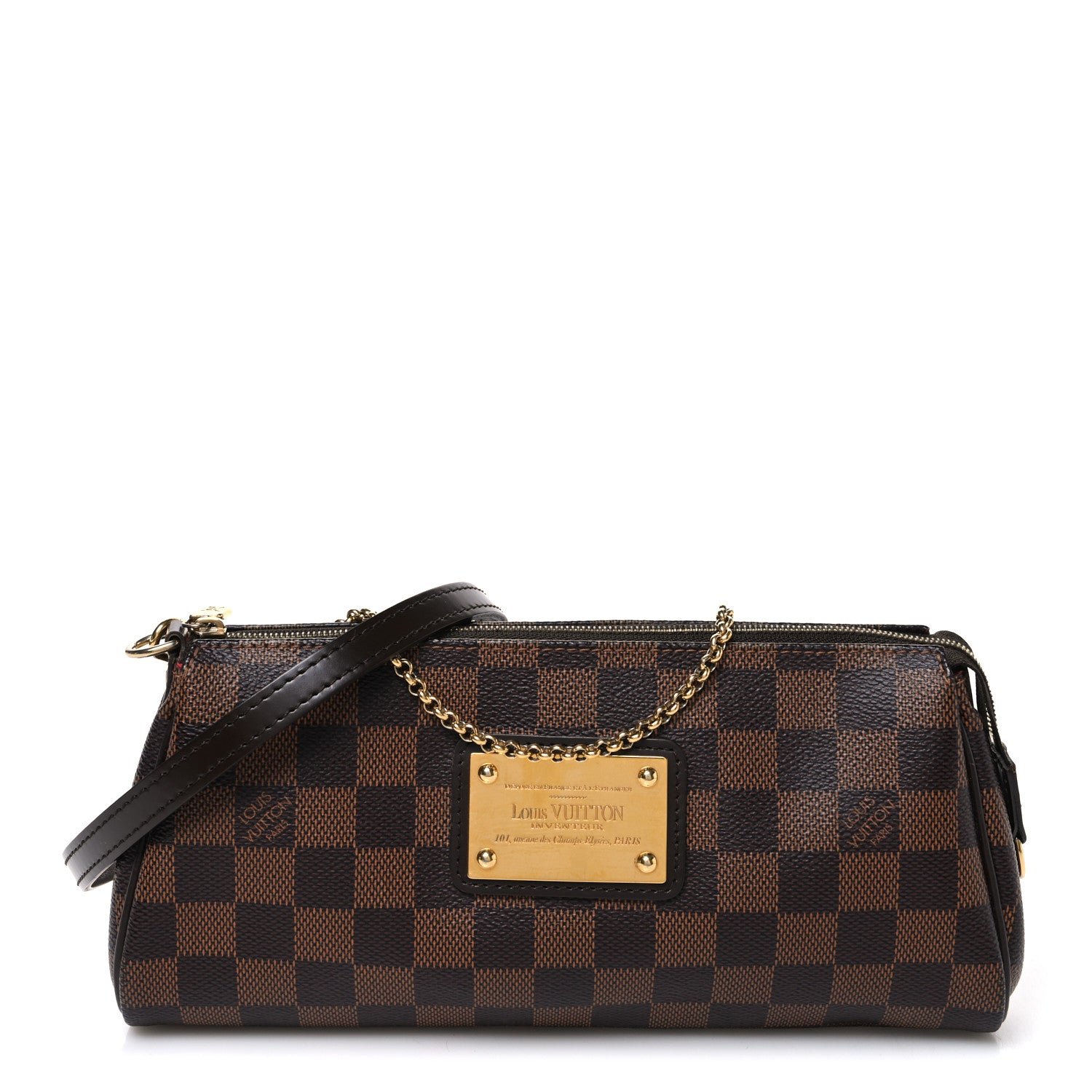 Louis Vuitton Damier Ebene Eva Clutch