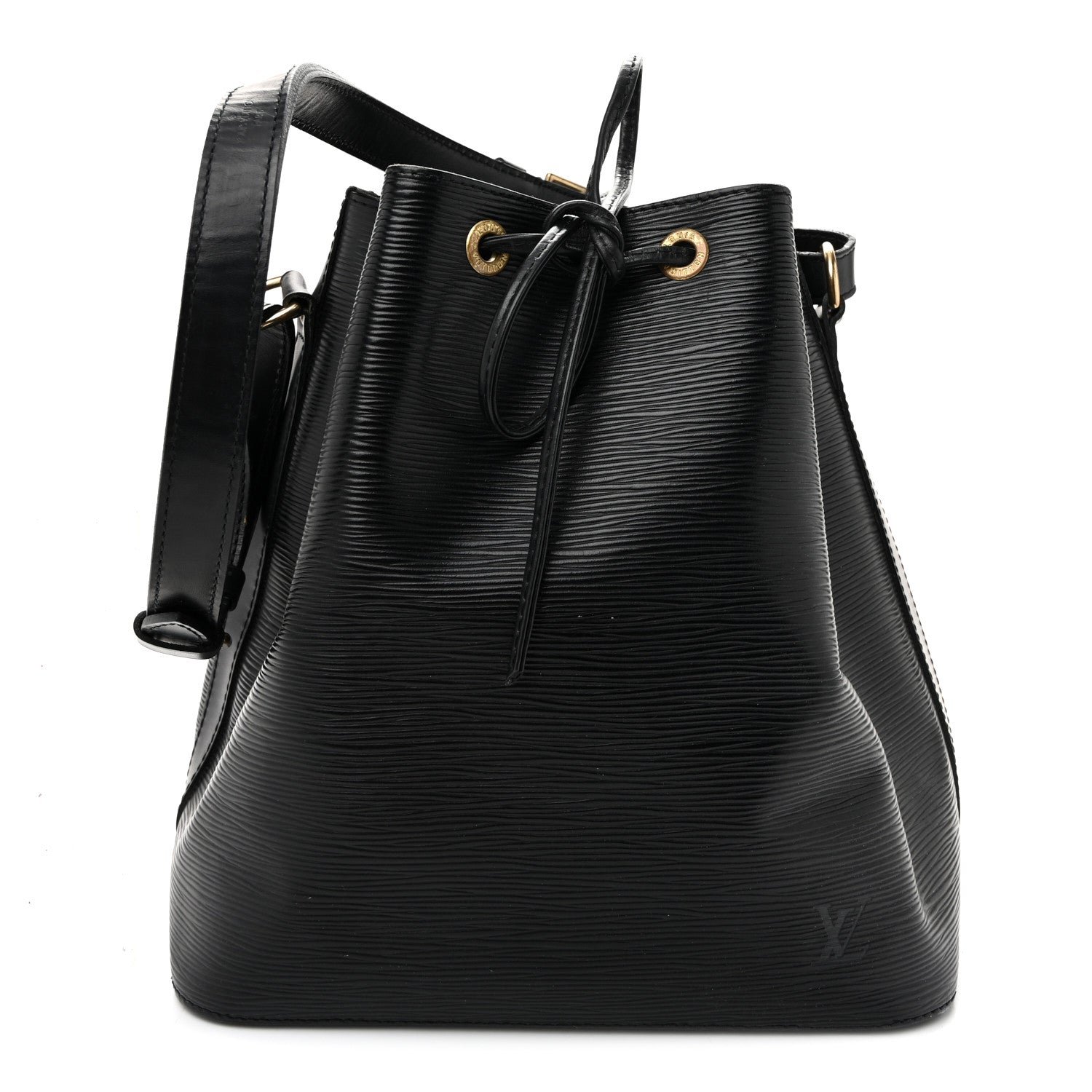 Louis Vuitton Epi Petit Noe Black Black