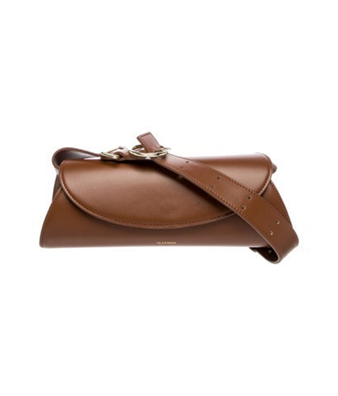 Jil Sander Sander Leather Shoulder Bag