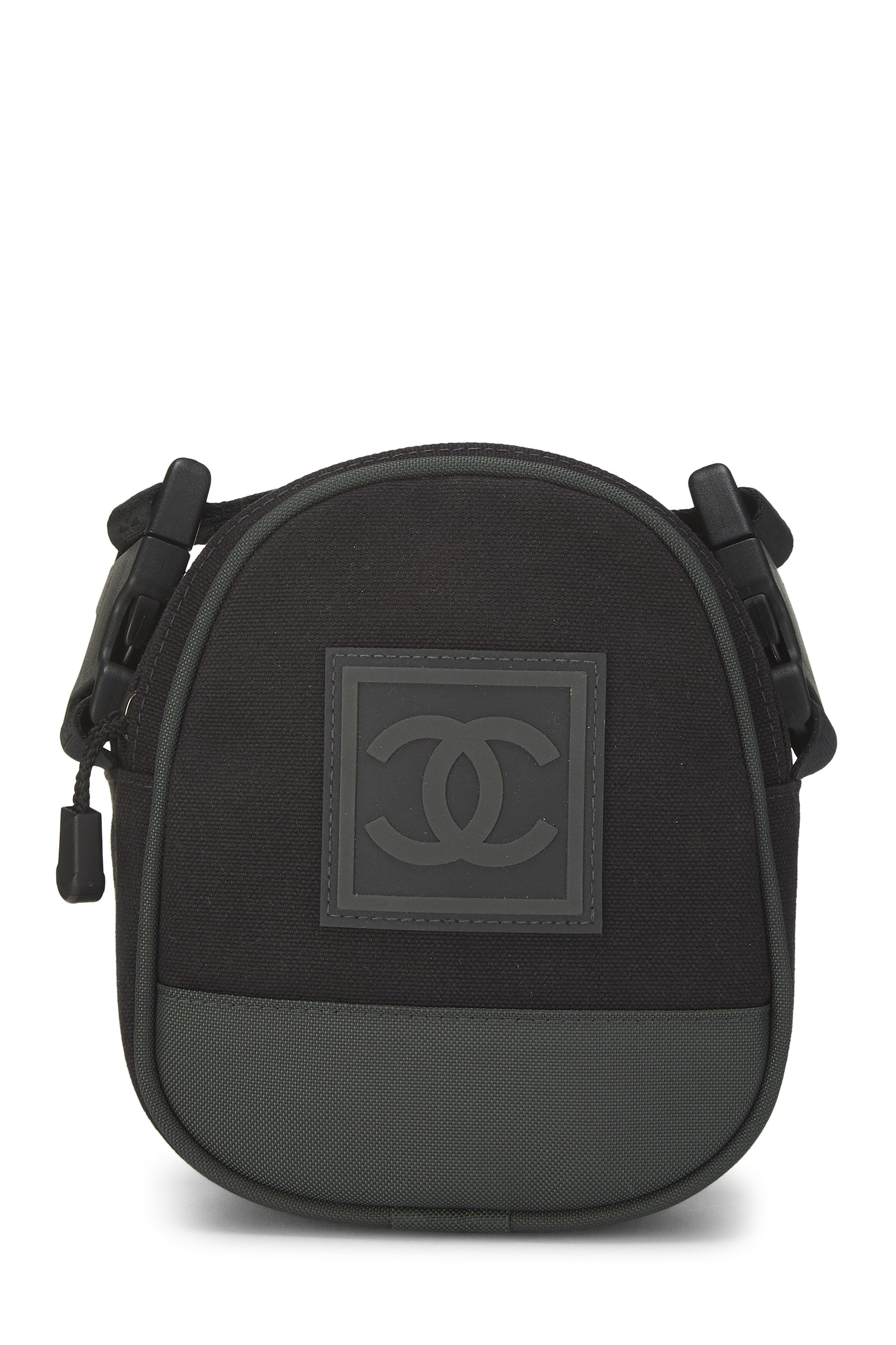 Green Canvas Sportline Crossbody Small