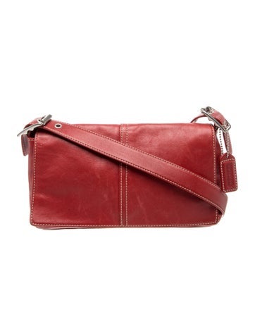 Coach Leather Shoulder Bag