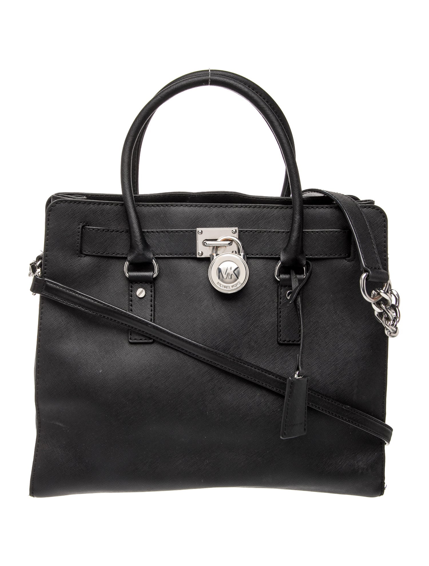 Leather Top Handle Bag