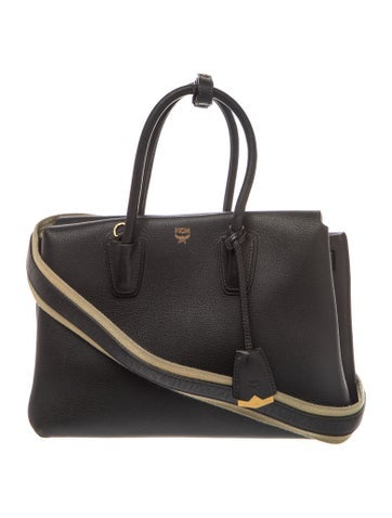 Leather Top Handle Bag