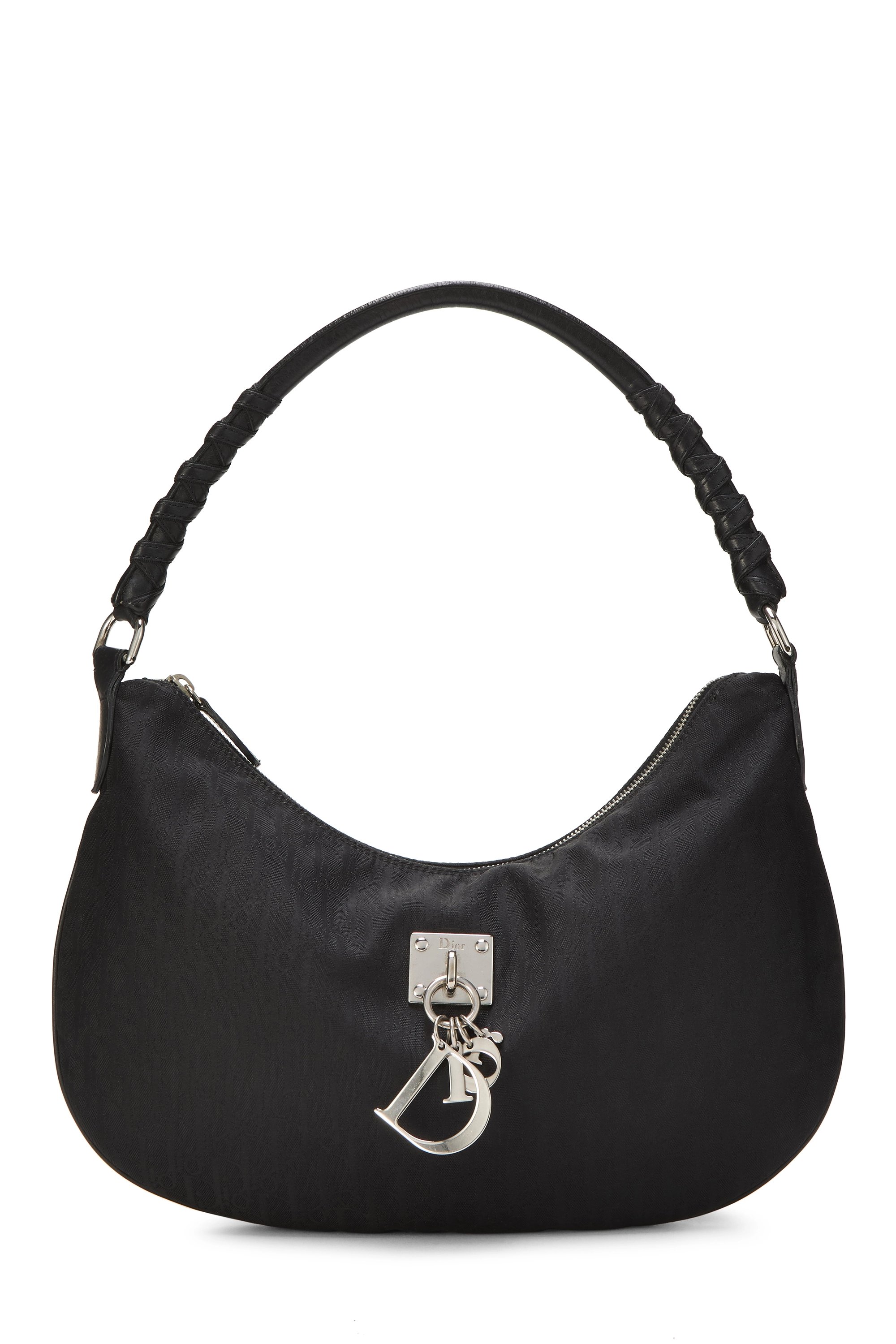 Black Diorissimo Canvas Lovely Charm Hobo