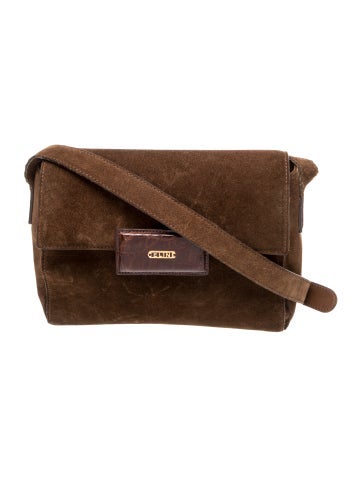 Suede Crossbody Bag