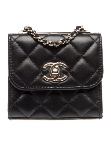 Trendy CC Micro Clutch w/ Chain