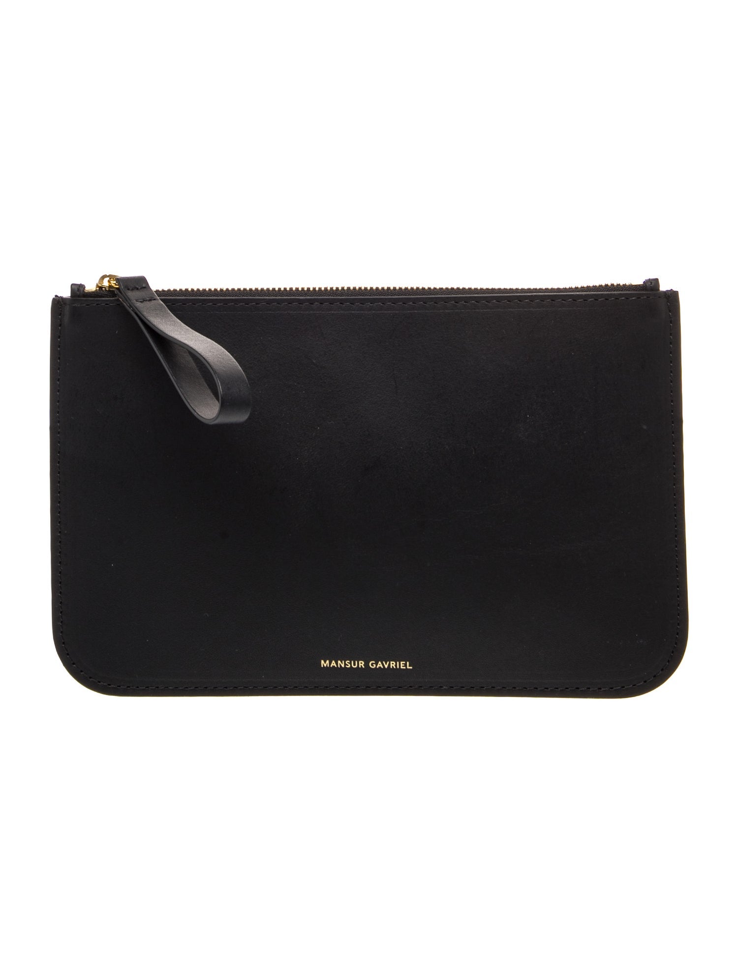 Mansur Gavriel Leather Clutch
