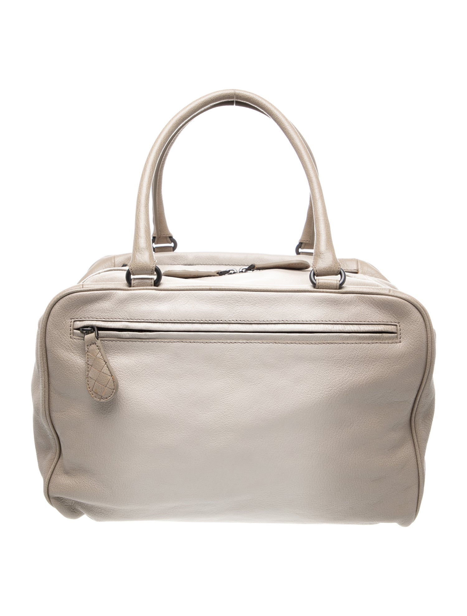 Bottega Veneta Leather Top Handle Bag Vintage