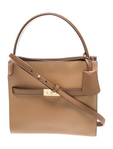 Leather Top Handle Bag w/ Tags