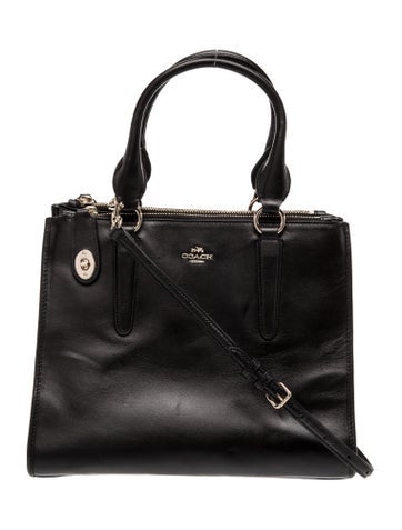 Leather Top Handle Bag