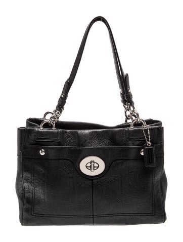 Coach Leather Shoulder Bag